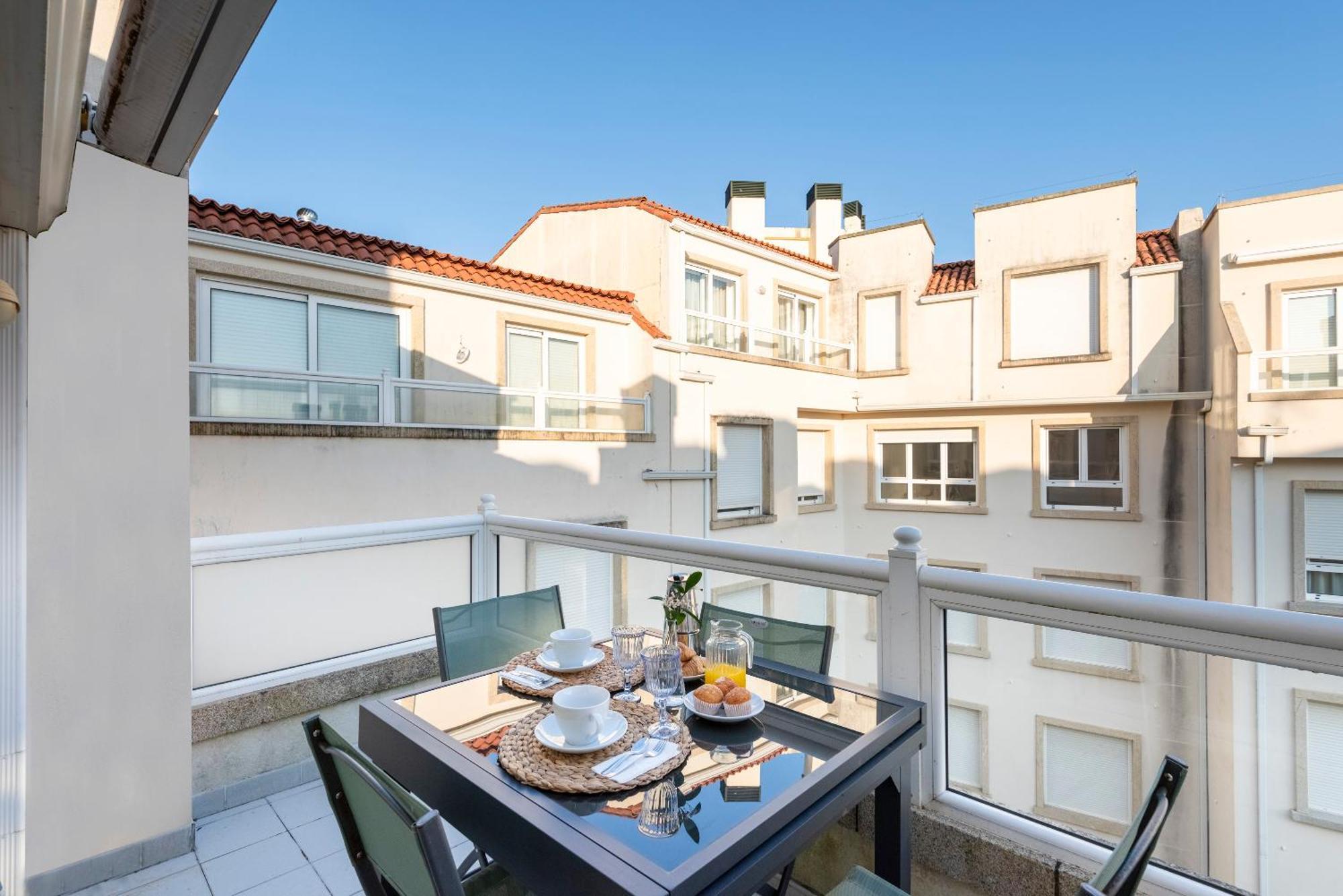 Apartamento Playa Silgar -50 M Playa Con 2 Garajes Y 3 Dormitorios Sanxenxo Dış mekan fotoğraf